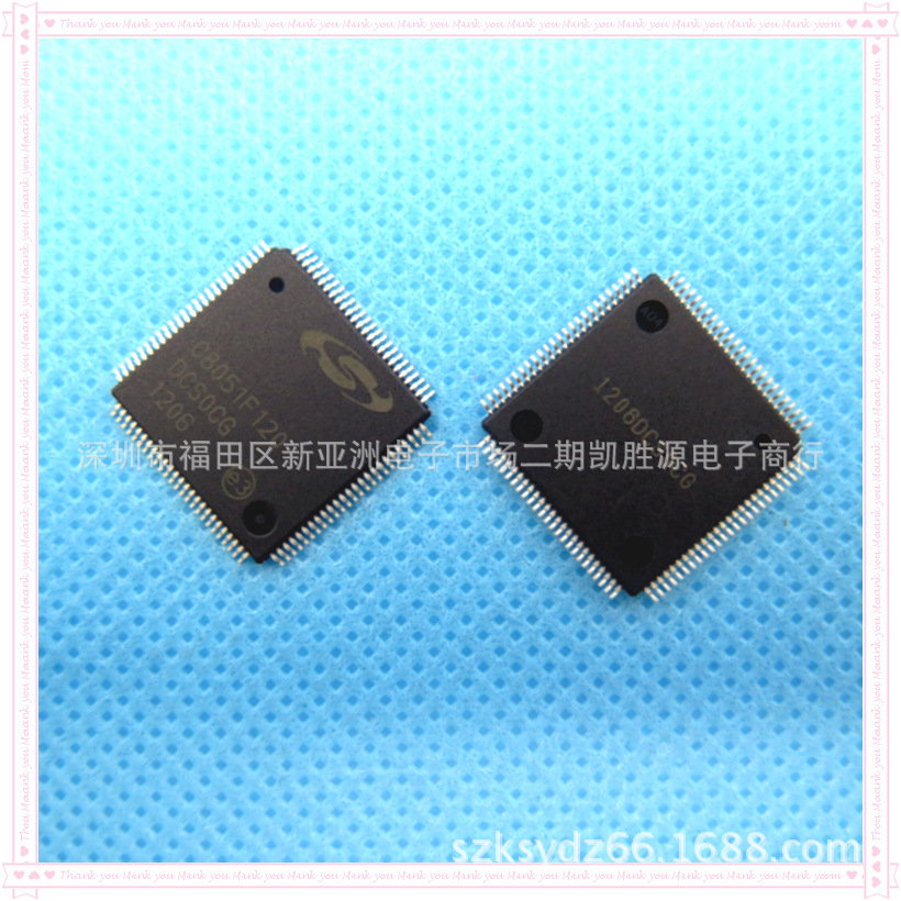 单片机C8051F120微控制器USB接口C8051F120-GQR进口原装TQFP-100